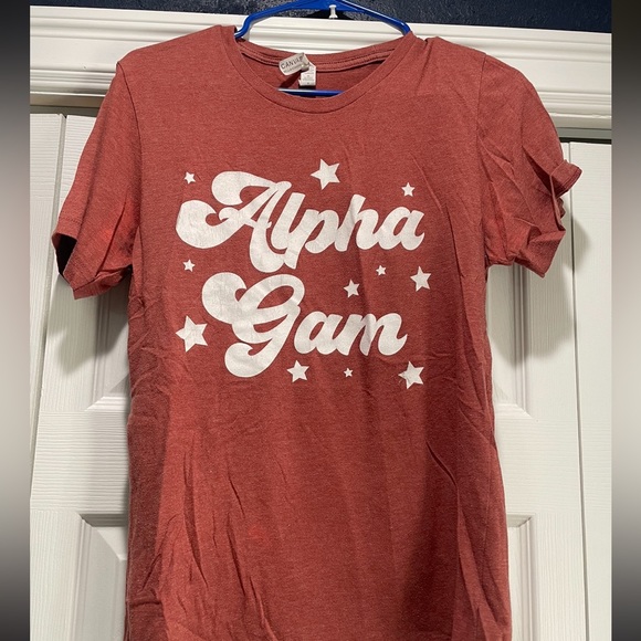 Alpha gamma delta tshirt and stars - Picture 1 of 1